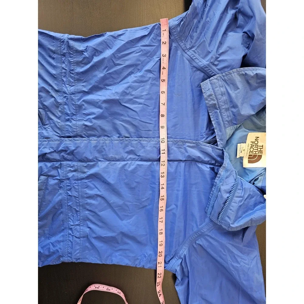 Vintage The North Face Jacket Mens Small Blue Gore-Tex Made in USA Hooded 90s‎